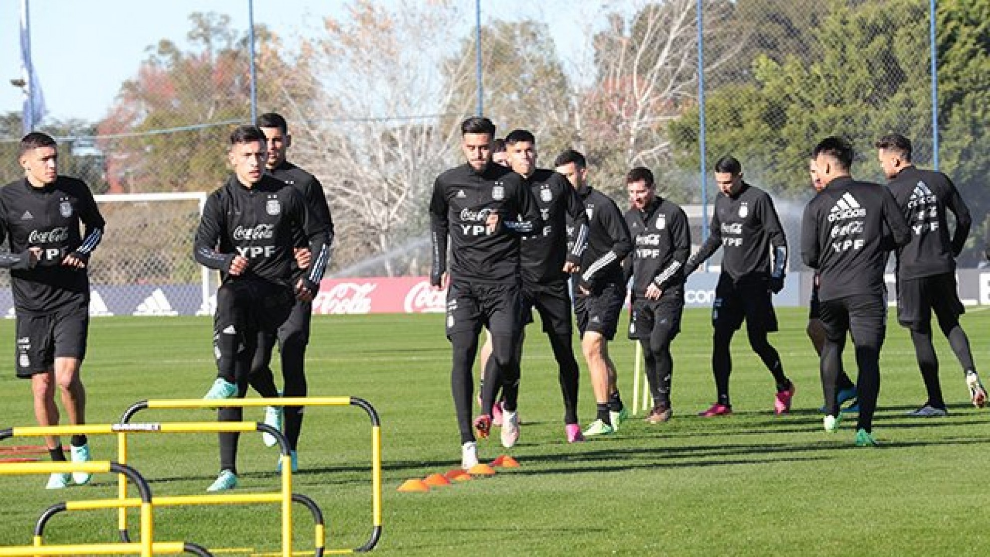 La Selección trabaja y se prepara para enfrentar a Uruguay